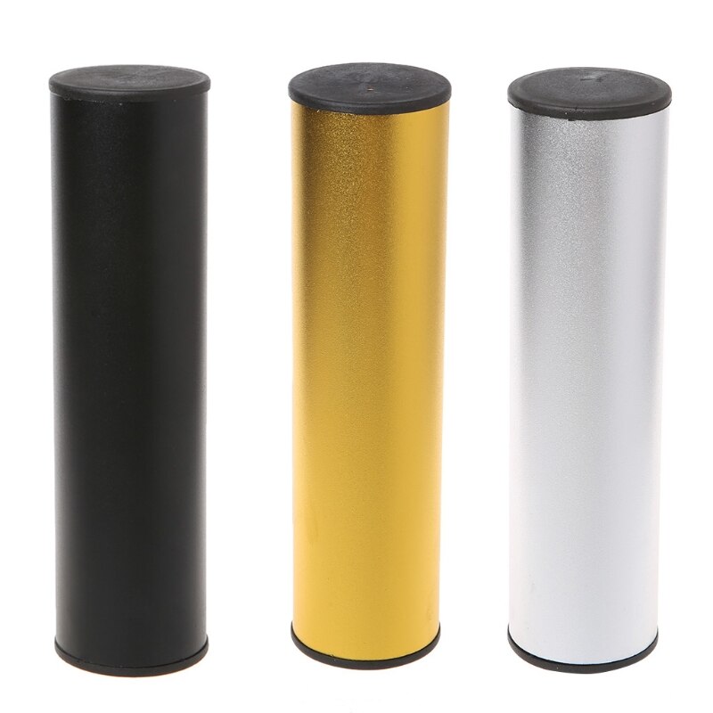 Stainless Steel Cylinder Sand Shaker Rhythm Musical Instruments Percussion 3 Color
