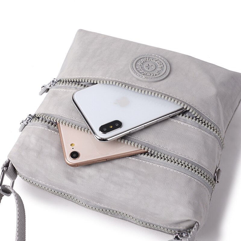 KEDANISON sacs de messager trois poches grande capacité femme sac à bandoulière