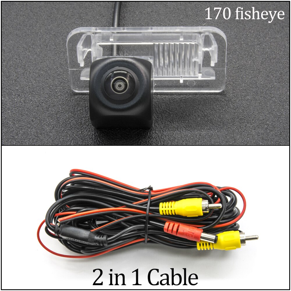 Vehicle Rear View Camera For Mercedes Benz B Class W246 B180 B200 B220 B250 Car Backup Reversing Parking Monitor: 170 fisheye