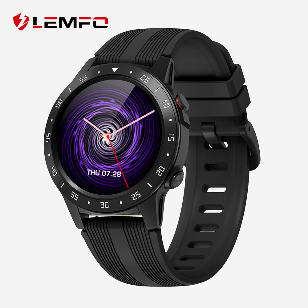 LEMFO M5S Clever GPS Uhr Unterstützung SIM & Bluetooth Anruf IP67 Wasserdicht Herz Bewertung Monitor Fitness Armbinde