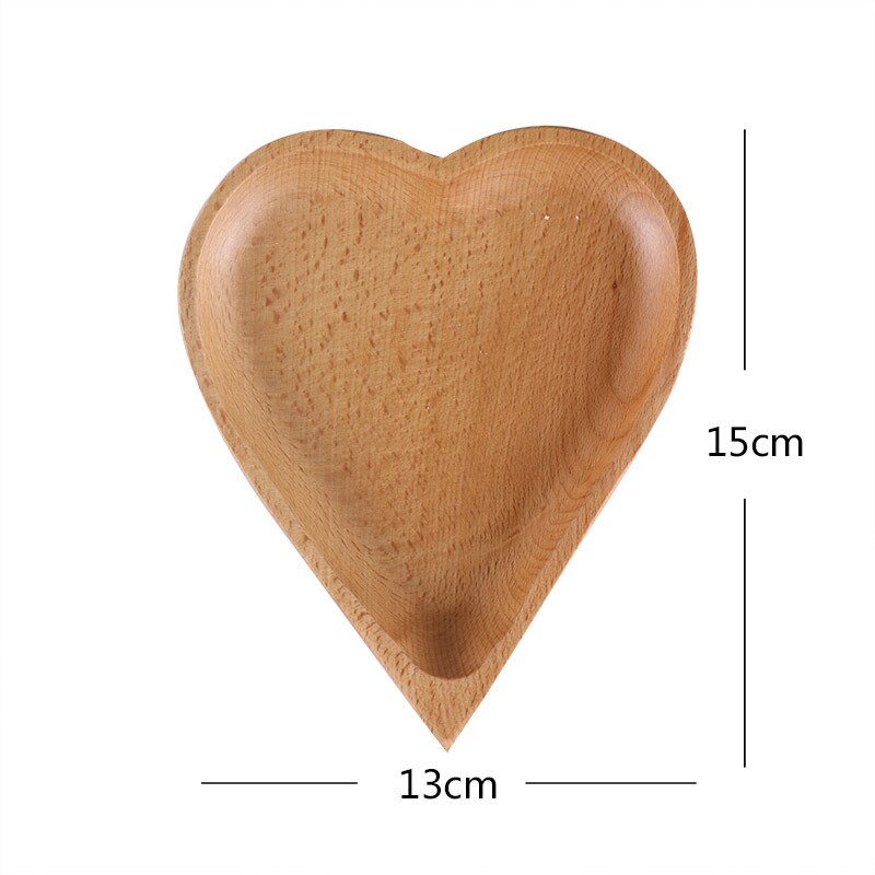 petit plat en bois japonais plats irréguliers assiette à Dessert en bois assiette à noix