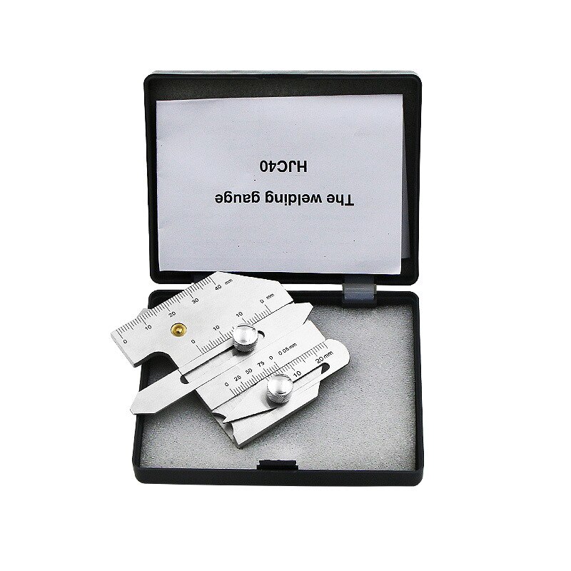 Welding Gauge Weld Inspection Gage Weld Bead/Fillet/ Test Ulnar Ruler Degree Measure tool PipeFeeler Gauge