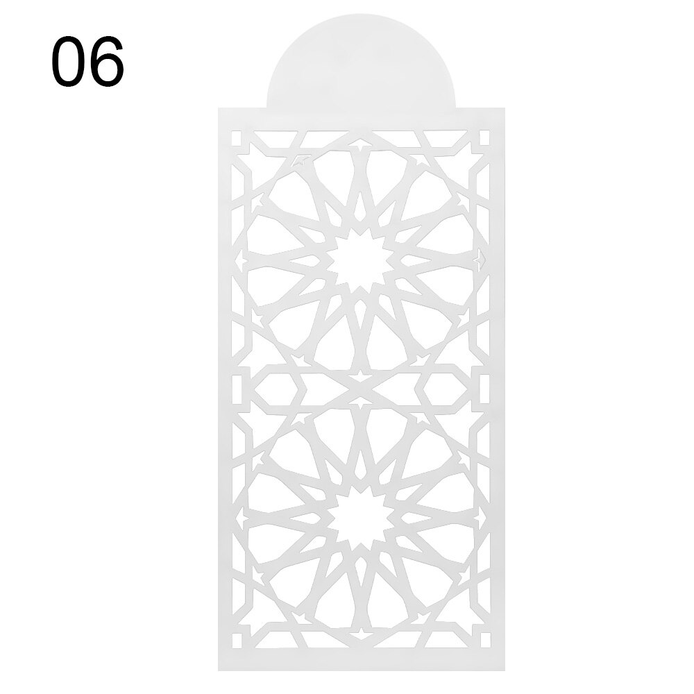 DIY Cake Baking Template Fondant Cake Mesh Stencils Plastic Embossing Mold Wedding Birthday Cookies Chocolate Decorating Tool: 06