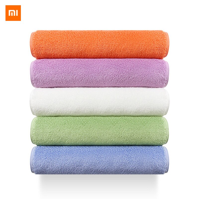 Xiaomi Microfiber Handdoek 5 Kleuren Zsh Handdoek Puur Katoen Volwassen Wassen Gezicht Handdoek Huishoudelijke Zacht En Snel Droog Handdoeken