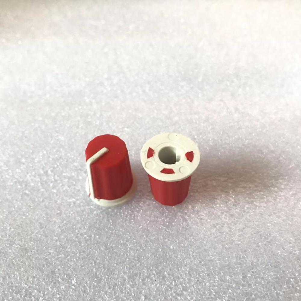 10PCS Replace EQ Rotary Knob For Pioneer DJ MIXER DJM djm-2000 900 850 750 700 800, - DAA1176 DAA1305 - red color