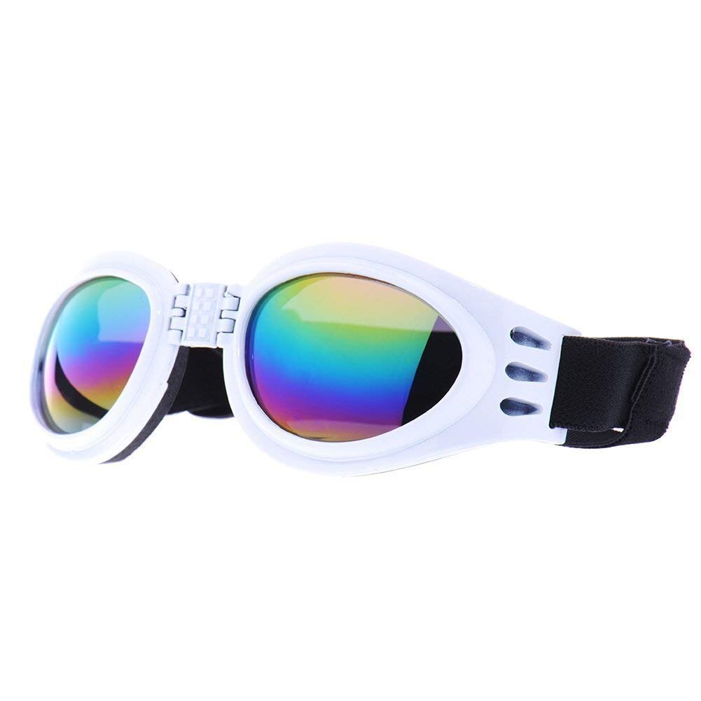 Gafas de sol plegables para perro, protección para los ojos para mascotas, gafas de sol a prueba de viento, protector solar, gafas polarizadas GHS99