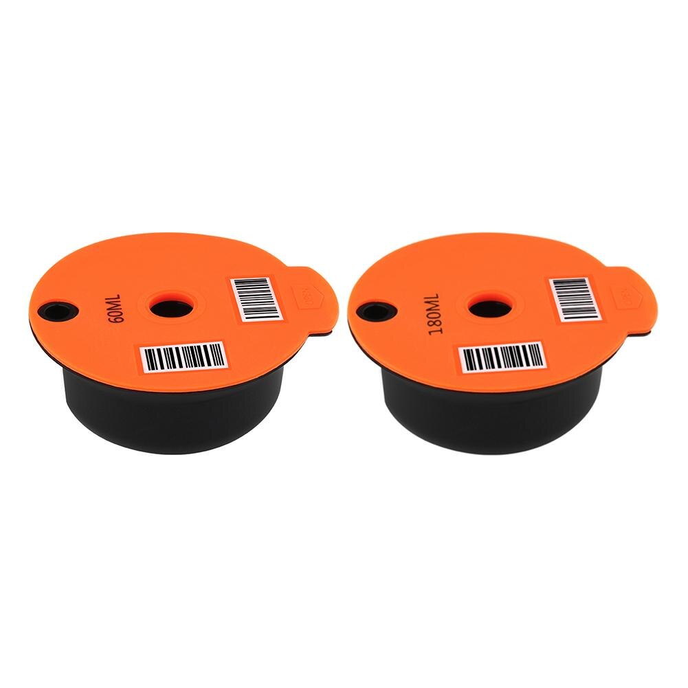 Capsules réutilisables de 60/180 ml pour machine à café, pour Bosch Tassimo gadgets de cuisine, dosette, filtre, panier, cuillère, brosse