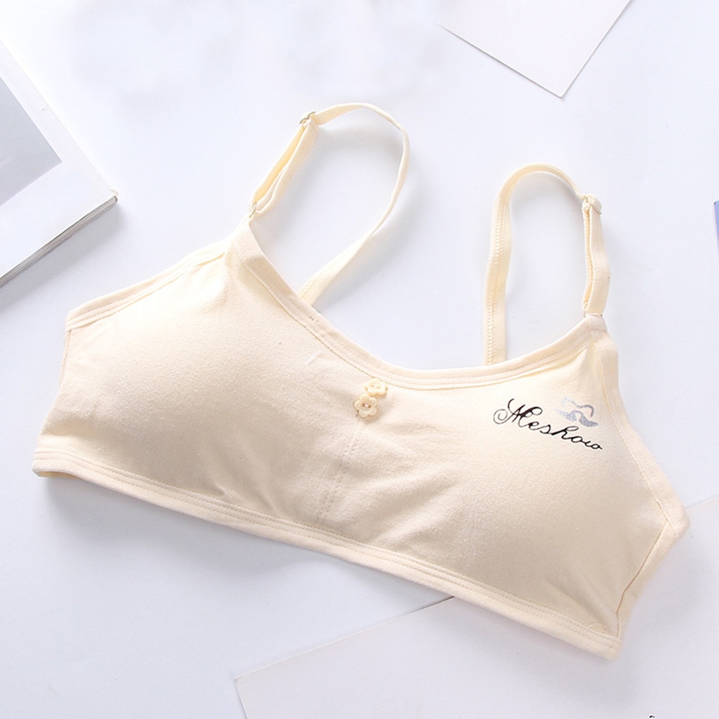 Filles soutien-gorge enfants sous-vêtements pour fille réglable soutien-gorge gilet enfants sous-vêtements sous-vêtements vêtements bébé soutien-gorge pour 10-15 ans
