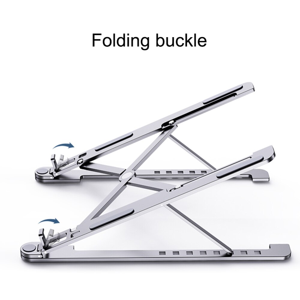 Folding Laptop Stand Support for MacBook Air Pro Stand Cooling Adjustable Desk Stand Tablet Holder for Lenovo Asus Dell