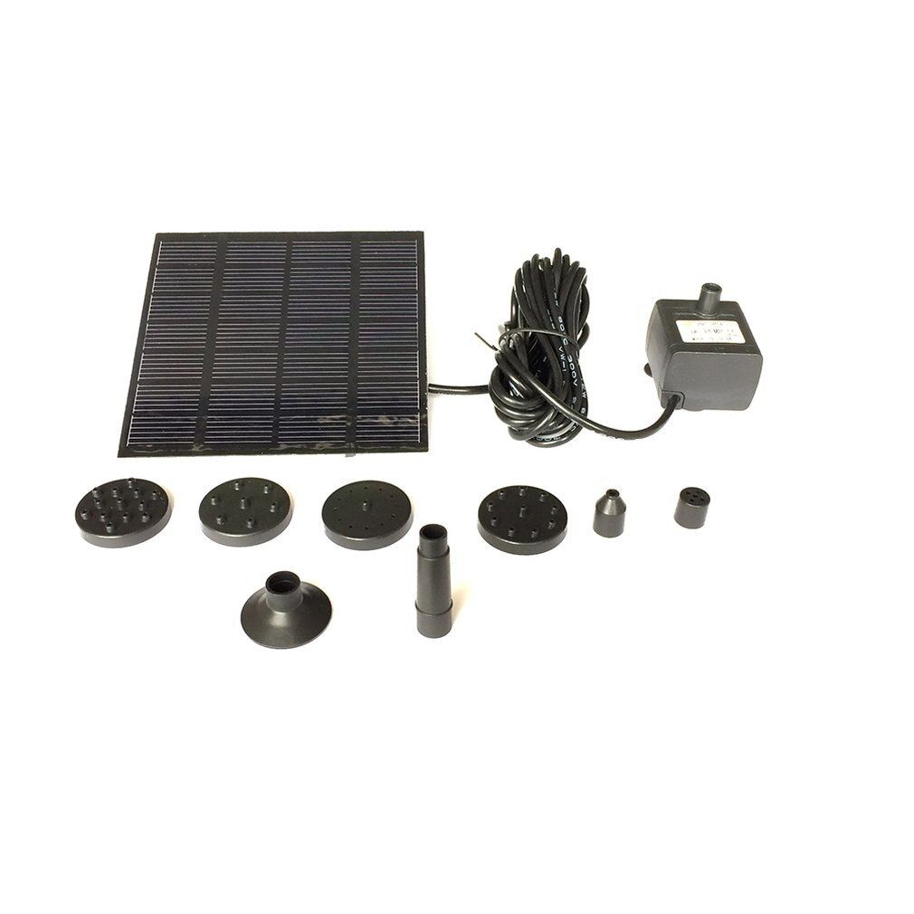 Solar Power Water Pump Garden Fountain Pool Watering Pond Pump Pool Aquarium Fish Tank with Separate Solar Panel