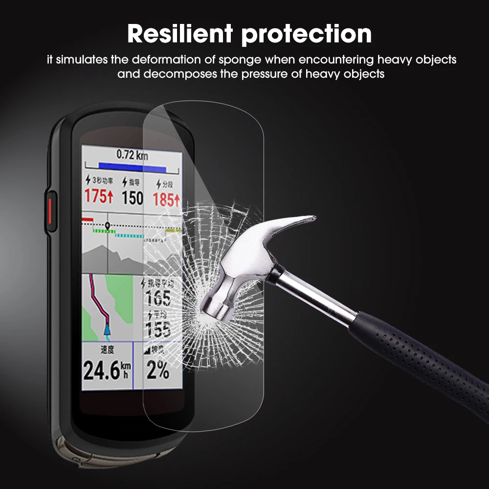 Voor Garmin Edge Explore 2 GPS Fiets Stopwatch Screen Protector voor Garmin Edge 1040 1030 820 830 840 520 530 Gehard Glas