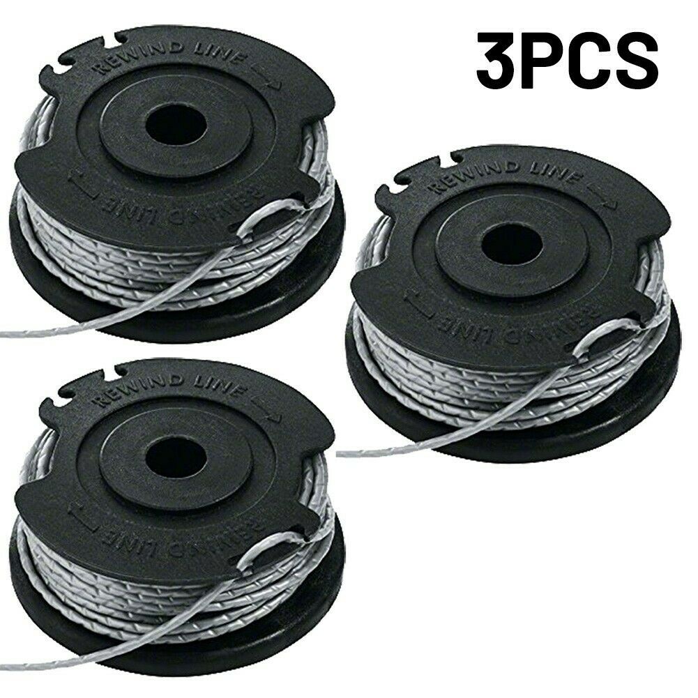 3Pcs 4m*1.65mm Trimmer Spool Line Spool For BOSCH ART 23/26 SL Trimmer Spool Lawn Mower Accessories Home Garden Lawn Trimming