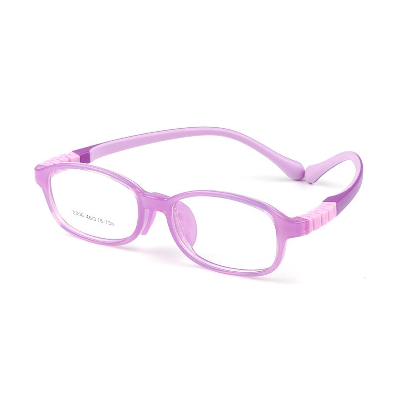 Lunettes Anti-lumière bleue pour enfants, écran pour garçons et filles, matériaux respectueux de l'environnement, couleurs bonbons, en Silicone: C2