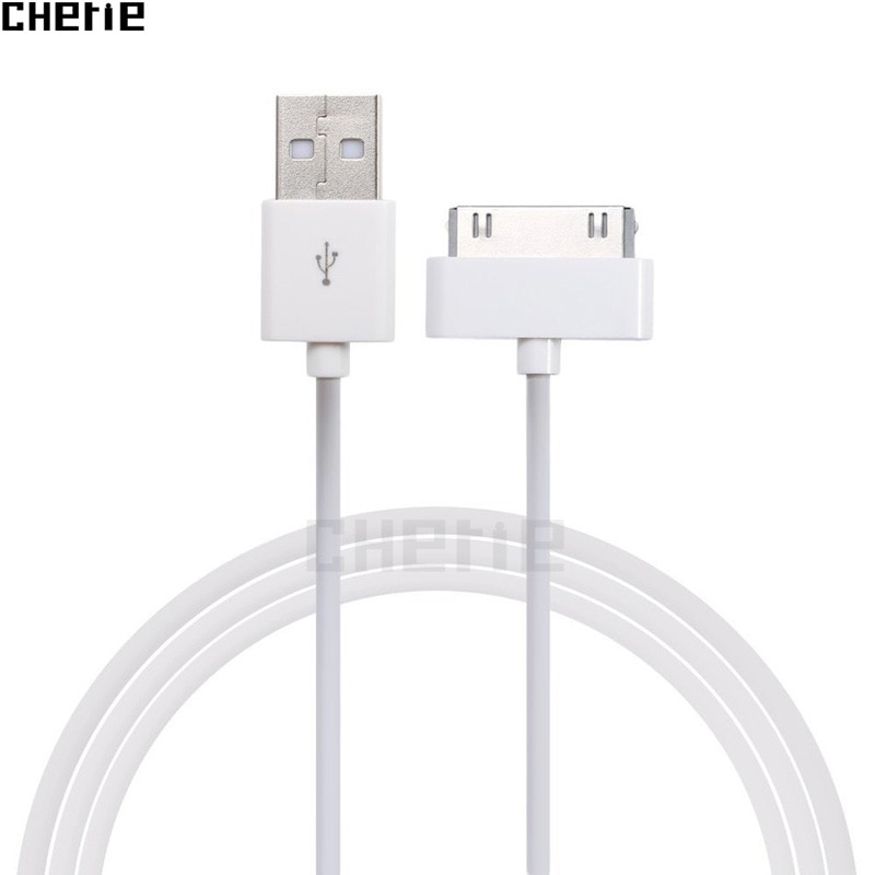 Cherie USB câble de données chargeur pour iPhone 4 4 s iPod Nano iPad 2 3 iPhone 3GS 3G 4 s câble de charge 30 broches 1M téléphone cordon de charge