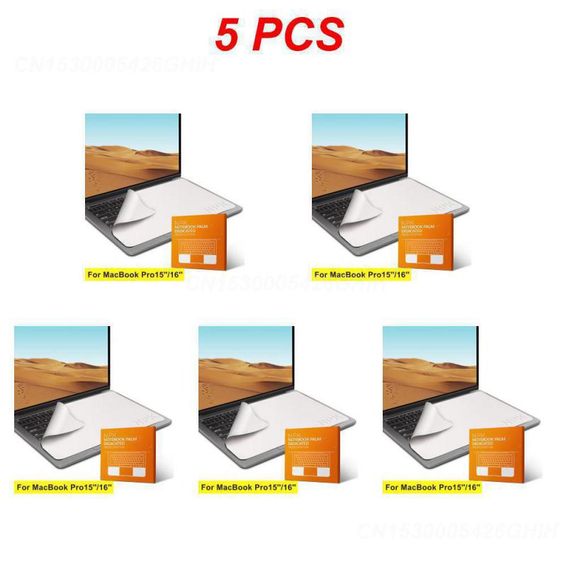 1 ~ 5 Stück Laptop-Bildschirm Reinigungs tuch staub dicht für MacBook 13/Zoll Tastatur Decke Abdeckung Schutz folie: Schokolade