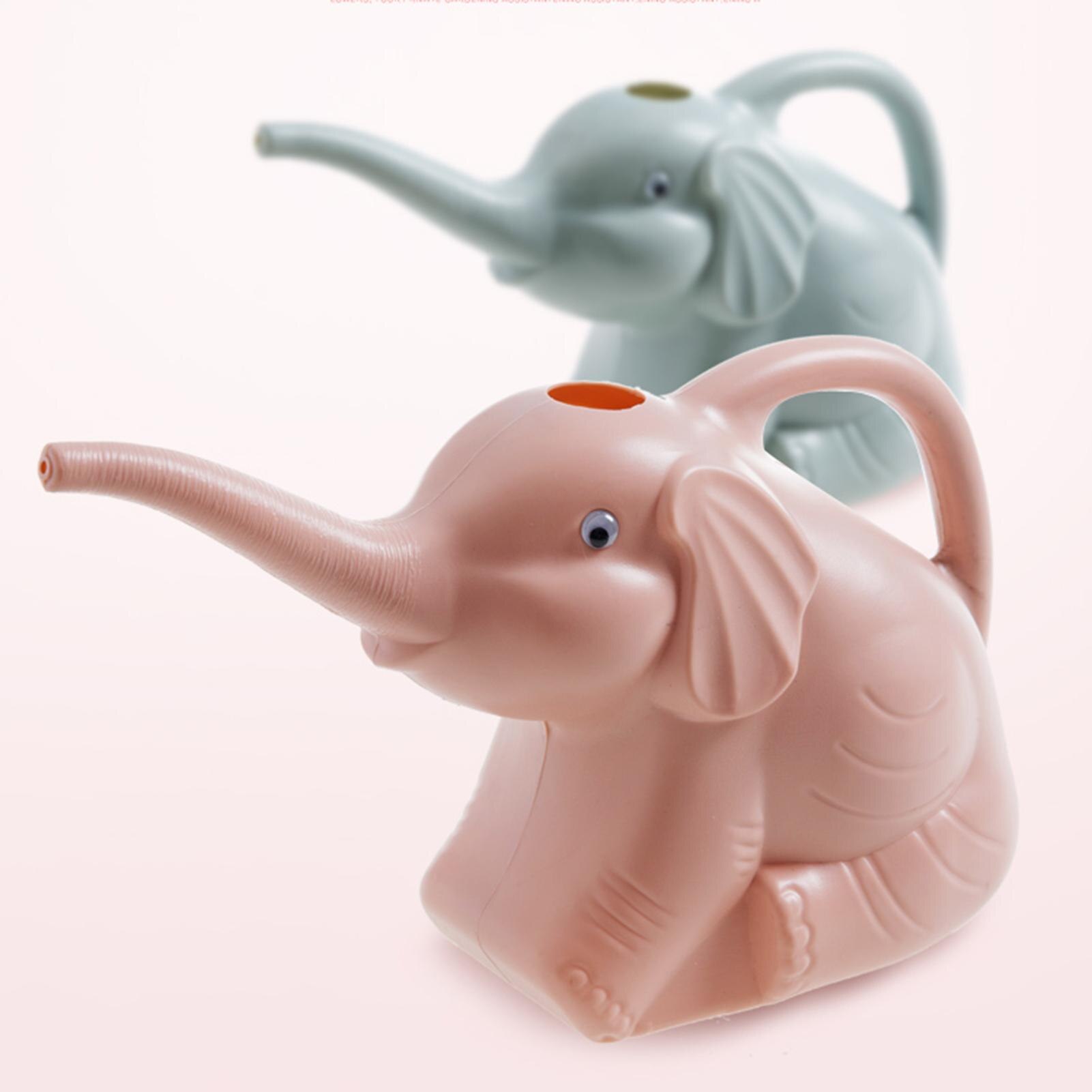 Cartoon olifant lange sproeikop gieter spuitfles kinderen huishoudelijk handvat tuingereedschap