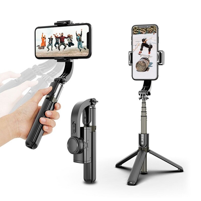 Anti-Shake Handheld Gimbal Selfie Stok 360 Selfie Stok Lange Selfi Stok De Selfie Stok Hond Mobiele Selfie Stok selfie