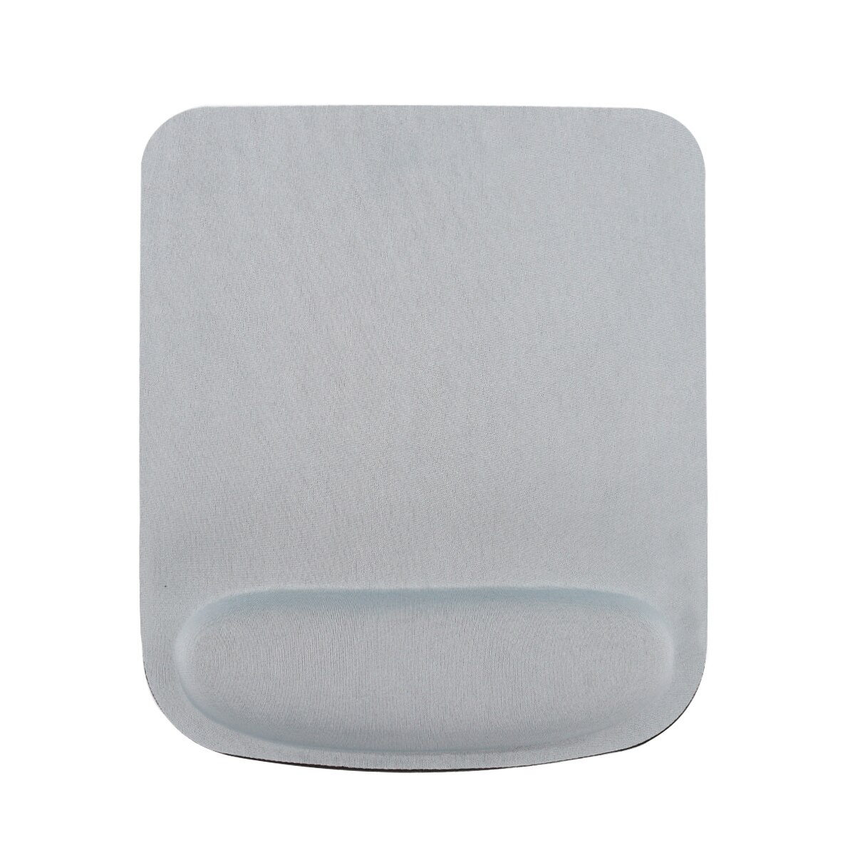 EVA Mouse Pad With Wrist Soild Color Mat For Computer Gamer Laptop Table Nonslip Gaming Accessories Wristband Soft Pink Mousepad: Gray