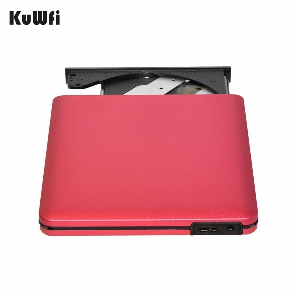 Ekstern dvd cd-brenner stasjon usb 3.0 dvd-rw cd-rw writer rewriter optisk plate cd dvd rom-spiller for max ios windows xp /7/8/10