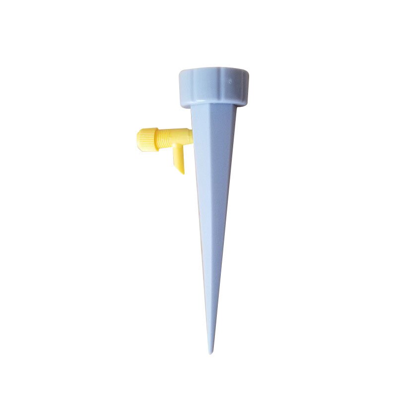 Herramienta de riego por goteo automático, pinchos para plantas de flores, suministros de jardín, dispositivo de autorriego útil, agua ajustable: 1pc C