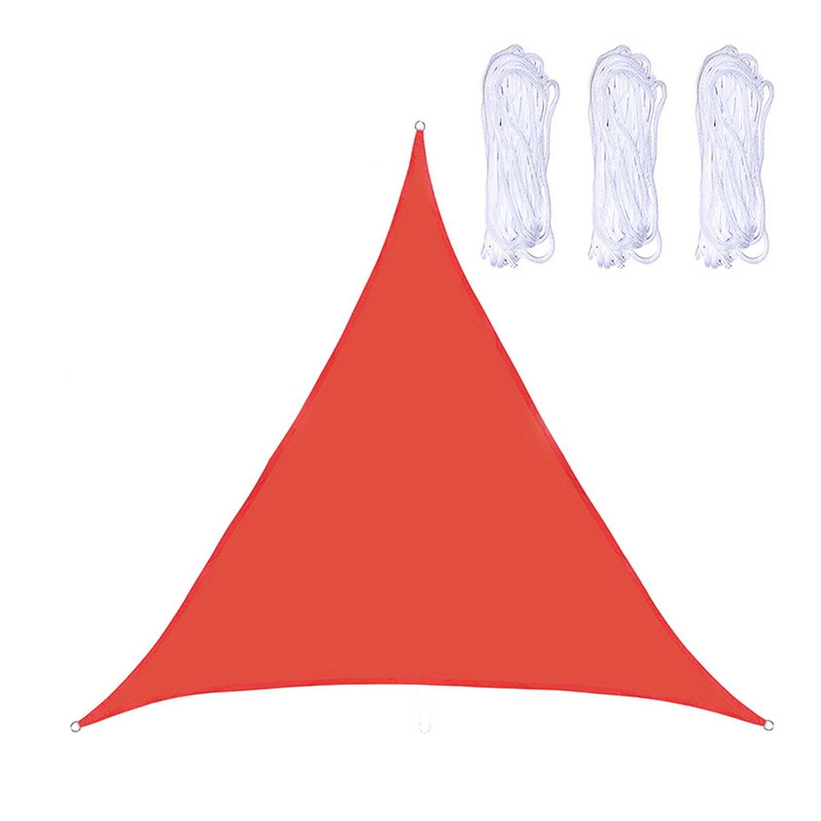 Zonnescherm Doek Zonneschermen Luifel Vaststelling Anti-Uv Duurzaam Slijtvast Tuin Outdoor Driehoek Uv-Bescherming Waterdichte Luifel: Red