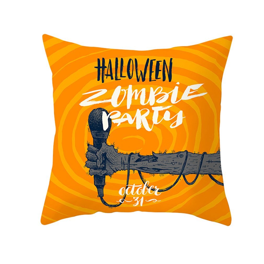 Halloween Decoratie Voor Thuis Cartoon Pompoen Vleermuis Ghost Kussensloop Horror Halloween Party Benodigdheden Accessoires Haloween Ornament: 12