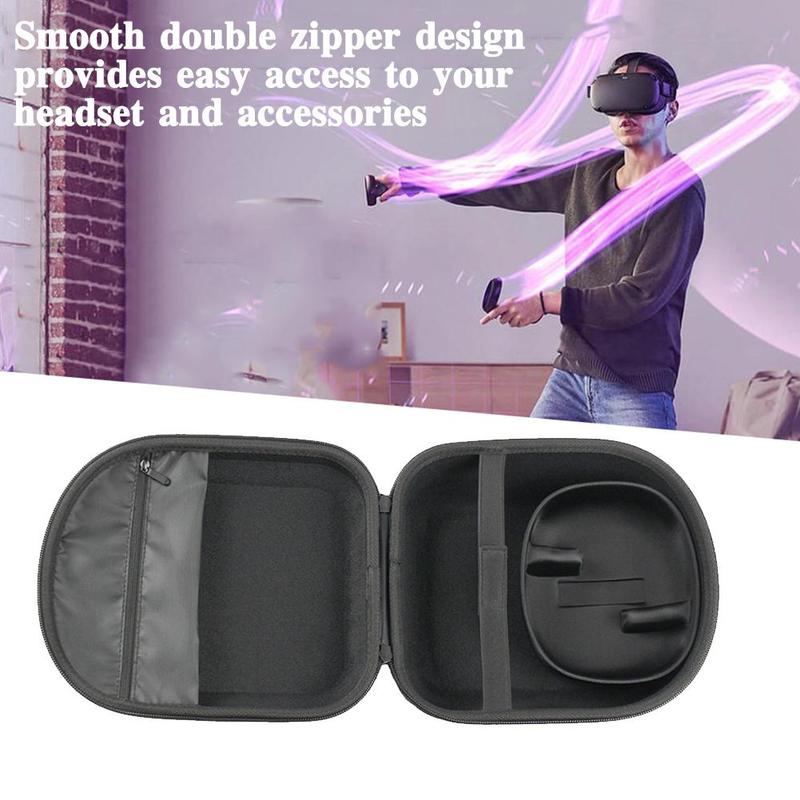 Hard Travelling Cover Protective Pouch Bag Carrying Case for Oculus Quest 2/oculus Quest All-In-One Vr Gaming Headset