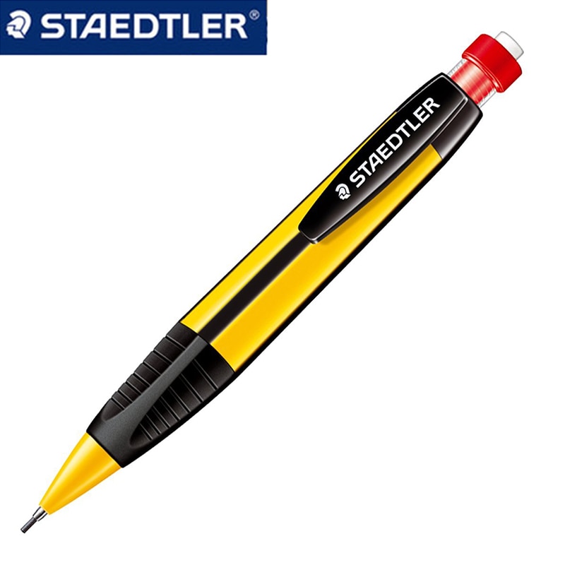 STAEDTLER 771 portaminas lápices mecánicos de dibujo suministros de oficina lápiz triángulo varilla con goma de borrar 1,3mm