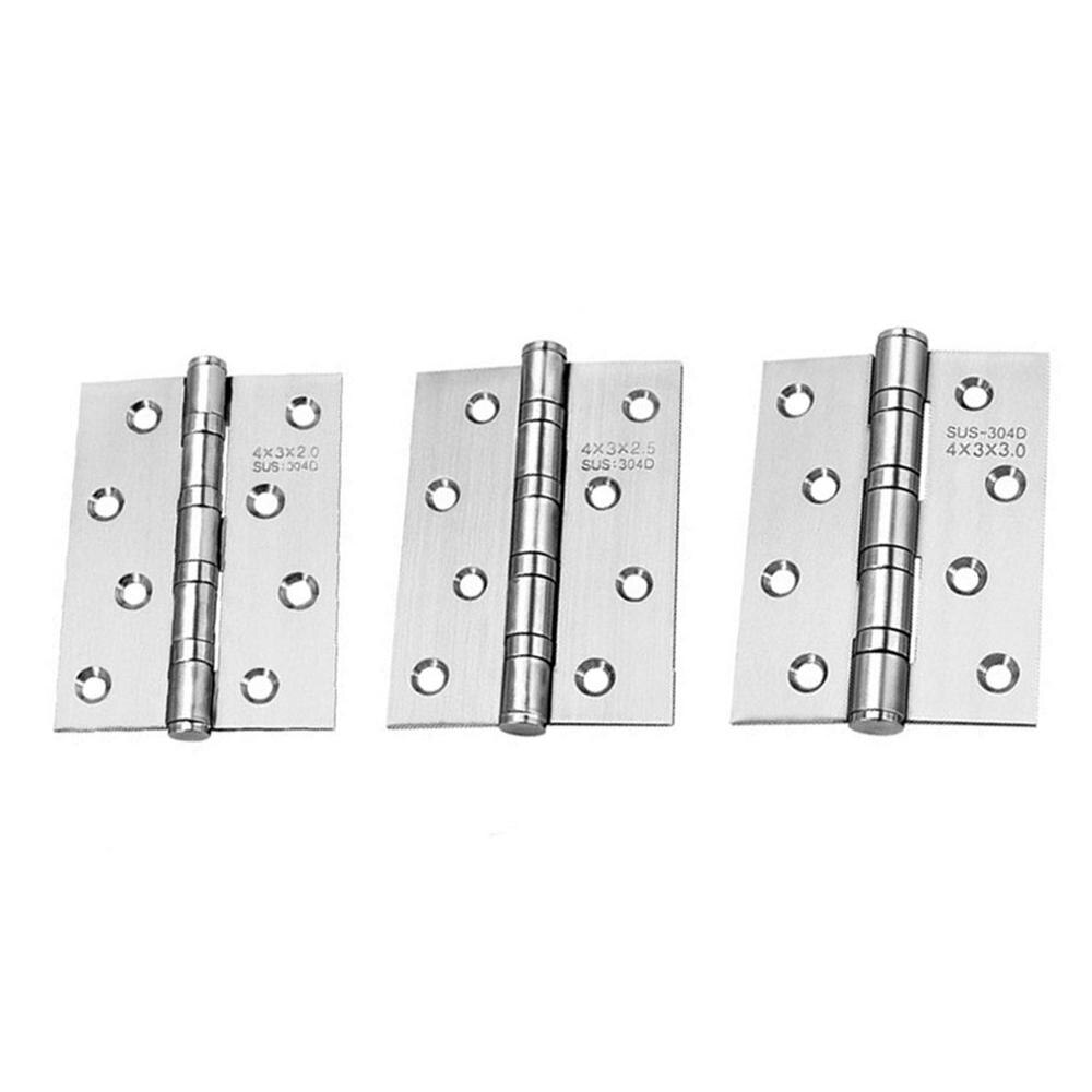 Wood Door Exquisitely Durable Stainless Steel Free Slot Bearing Thickened Mute Sub-door Hinge
