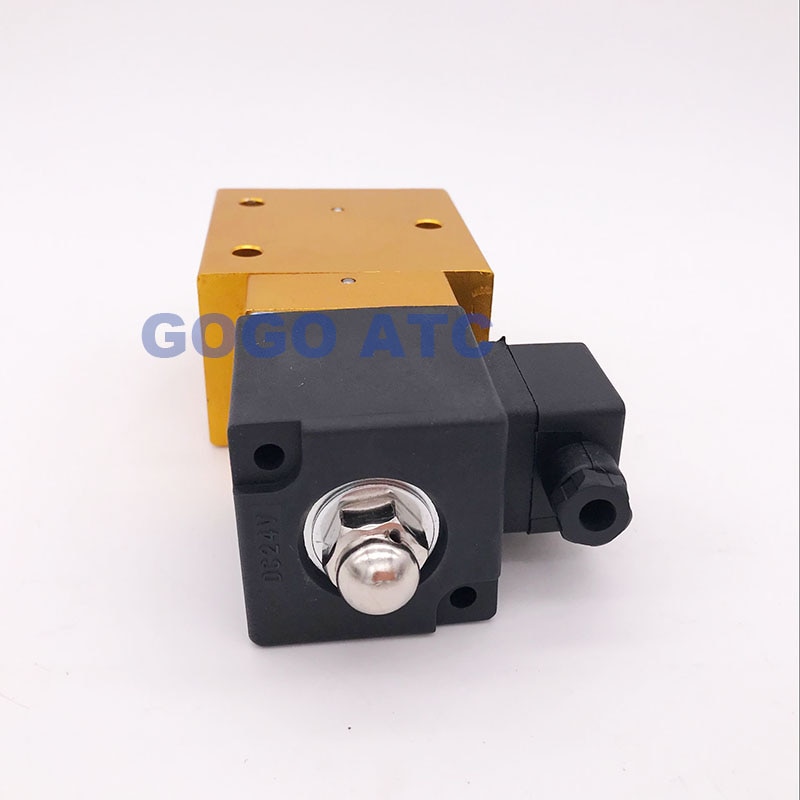24bar high pressure pneumatic solenoid valve 1/4" 1/2 BSP 24V DC AC220V 3 way 2 position 23JD-8/15/P2 Blow Molding Machine valve