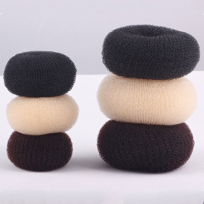 Haarstylingtool voor dames, schuimspons, haarspelden, haarspeld, donut, knot, krultang, ringband, twisttool  wh998