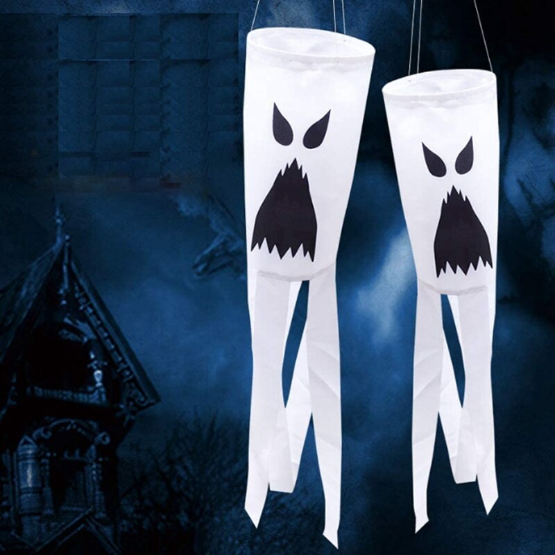 Halloween Windsack Flagge 40 Zoll Windsack Im Freien Hängende Dekoration Halloween Garten Front Hof Rasen Dekoration