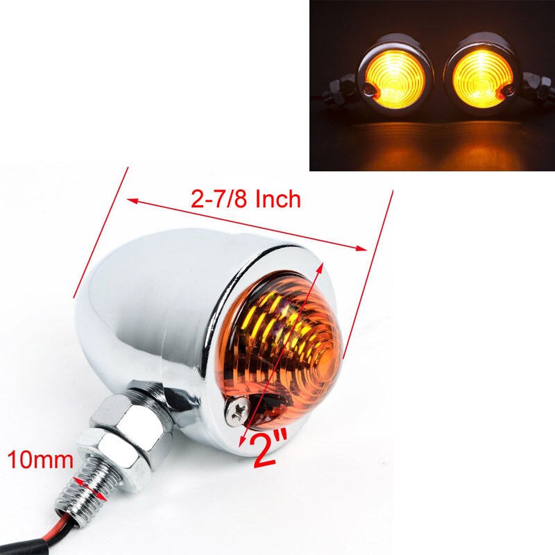 Bullet Blinker Set Chrom ECE, 29,95