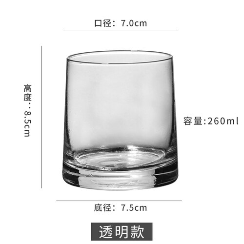 Kryształ molekularny martini szkło dwuwarstwowe szkło koktajlowe szkło Margaret szkło trójkąt szkło: 1