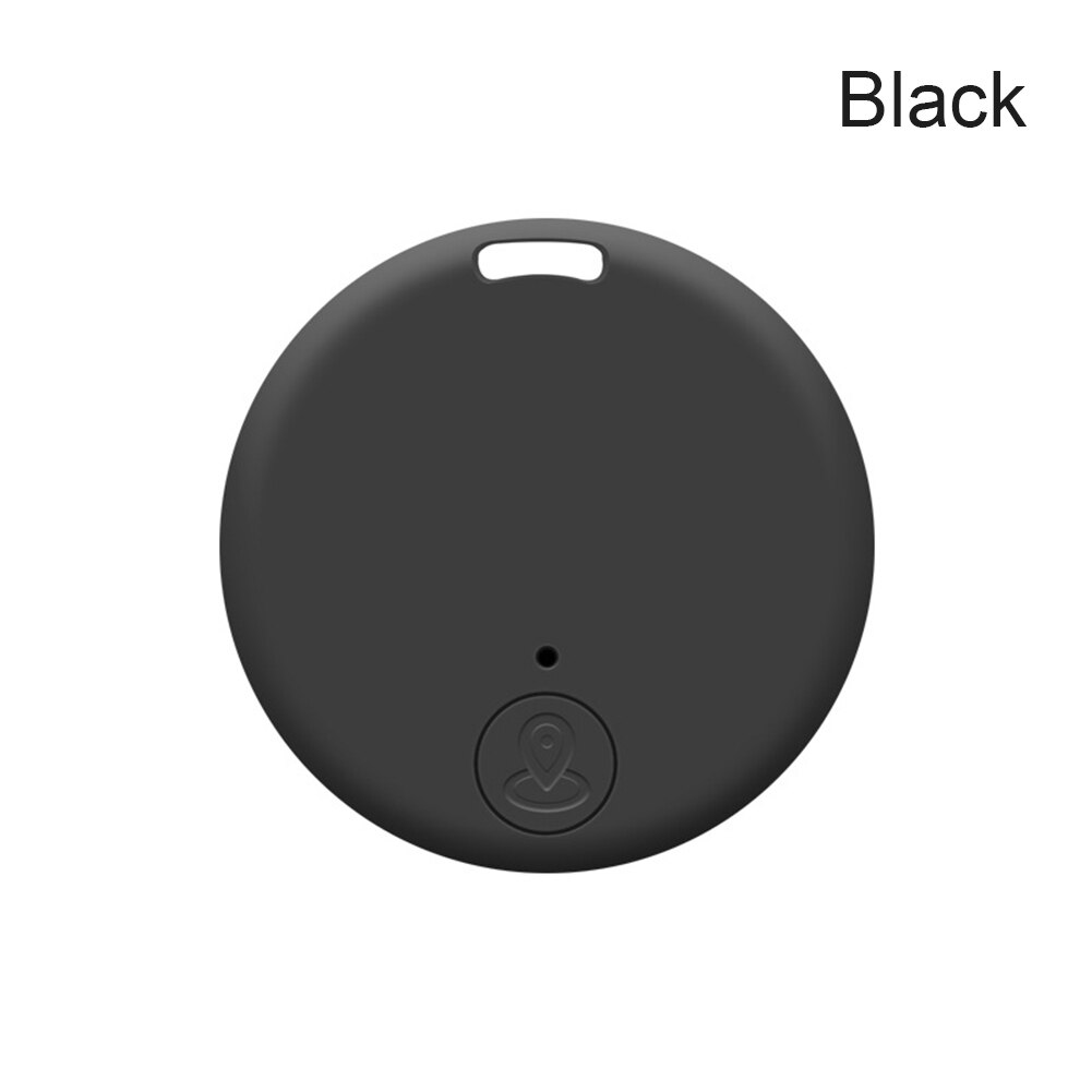 Y-02 Anti-lost Alarm Tracker Mini Wireless Bluetooth-compatible Tracker Car Child Older Bag Wallet Key Finder Anti Lost Locator: black