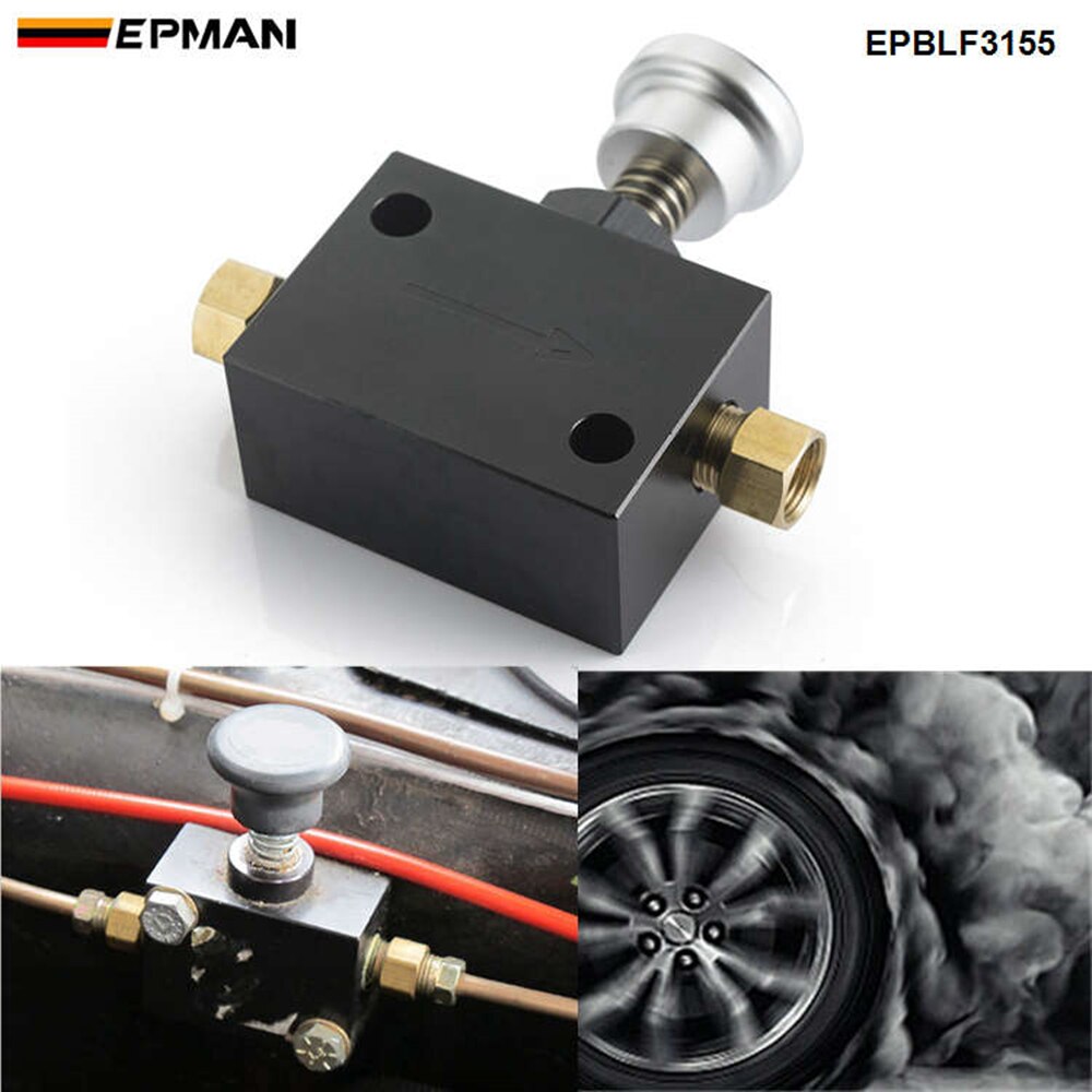 EPMAN Car Aluminium Line Lock Manual Brake Lock Hydraulic Brake Park Lock High Accuracy EPBLF3155