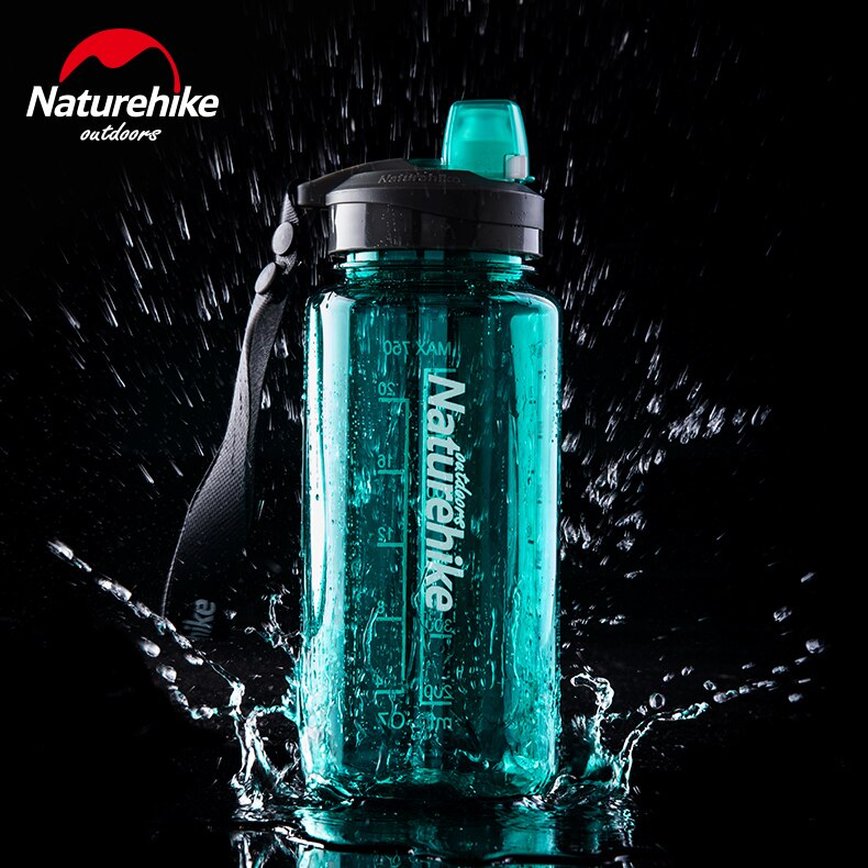 Naturehike 750Ml/1000Ml Sport Water Fles Plastic Outdoor Camping Wandelen Gym Fiets Fles Fda Standaard