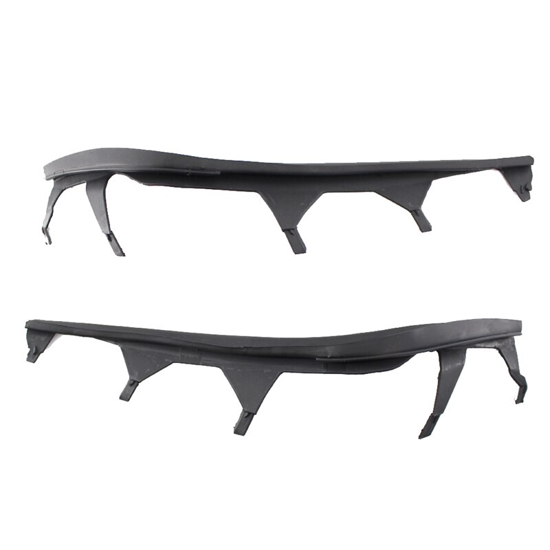 Conjunto de tiras de cubierta de faro superior de coche, junta de banda de sellado de faros delanteros para BMW E46 4 Door 325I 2002-2005 63126921859 631