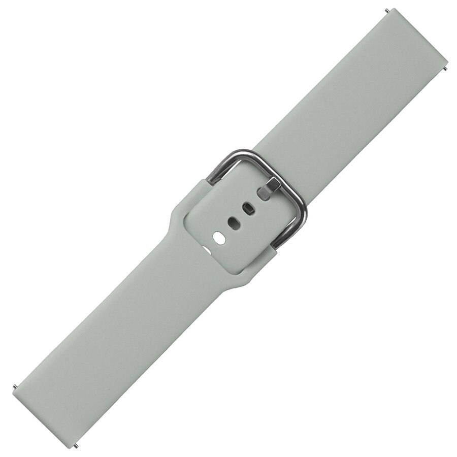 Watch Band for Xiaomi Haylou LS01 Strap Silicone Replacement Band Bracelet for Haylou LS01 Smart Watch Wristband Accessories: gray