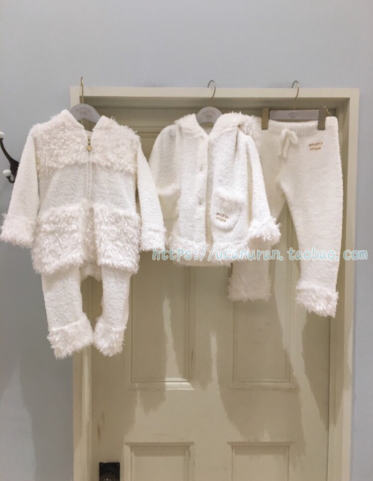 Japanischen GP pudel stil weichen mädchen und jungen zur Seite fahren ein stück Gesamt cosplay homewear pijama bebe Strampler