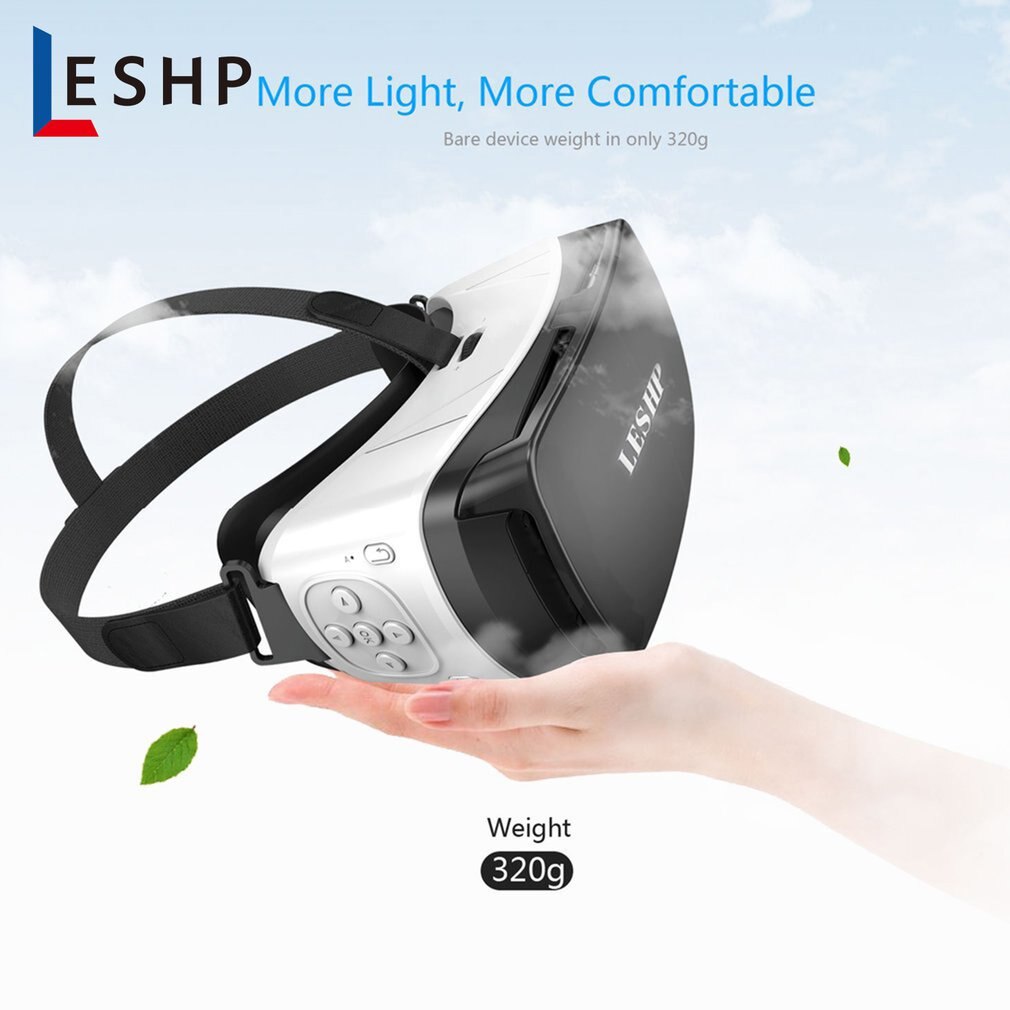 meddelelse udkast Store Leshp 3d vr briller headset virtual reality gogglesplay film fotos nydelse  til smartphones – Grandado