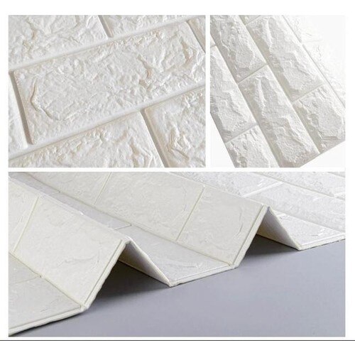 Gekleurde Muren Hout Patroon Geweven Flexibele Gevelbekleding Panel 70X70 Cm (1 Stuks)