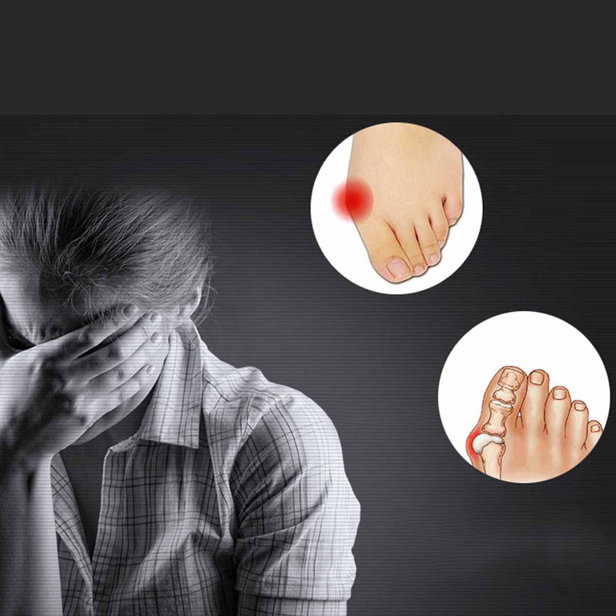 1 Paar Teen Pads Zachte Siliconen Gel Shock Anti Voorvoet Pad Teen Separator Metatarsal Correctie Voetverzorging Schoenen Kussen