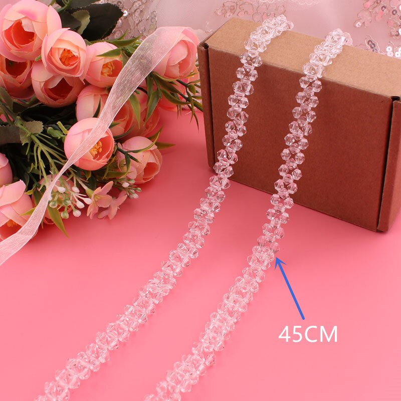 Crystal Riem Jurk Diner Gordel Bridal Trouwjurk Riem