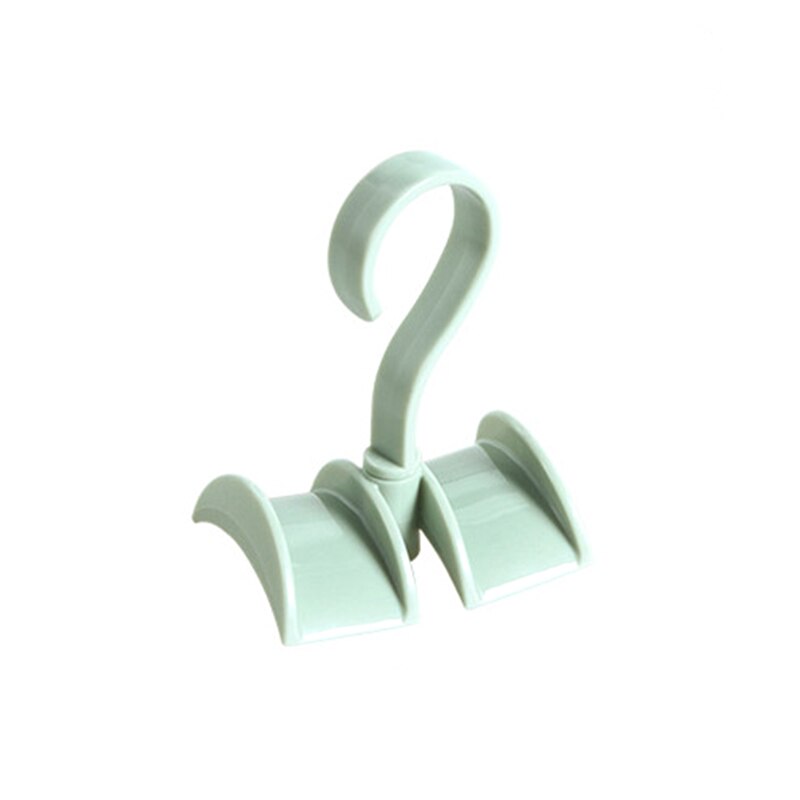 360-degree Rotation Bag Rack Closet Organizer Hanger Handbag Storage Purse Belts Scarves Hanging Rack Hook Home Bag Rack: Green