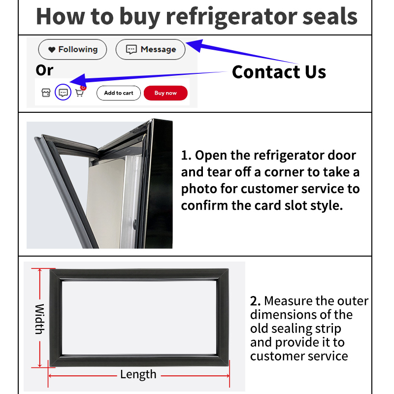 3m Custom-make Hotel commercial refrigerator PVC door seal strip (low temperature resistant)
