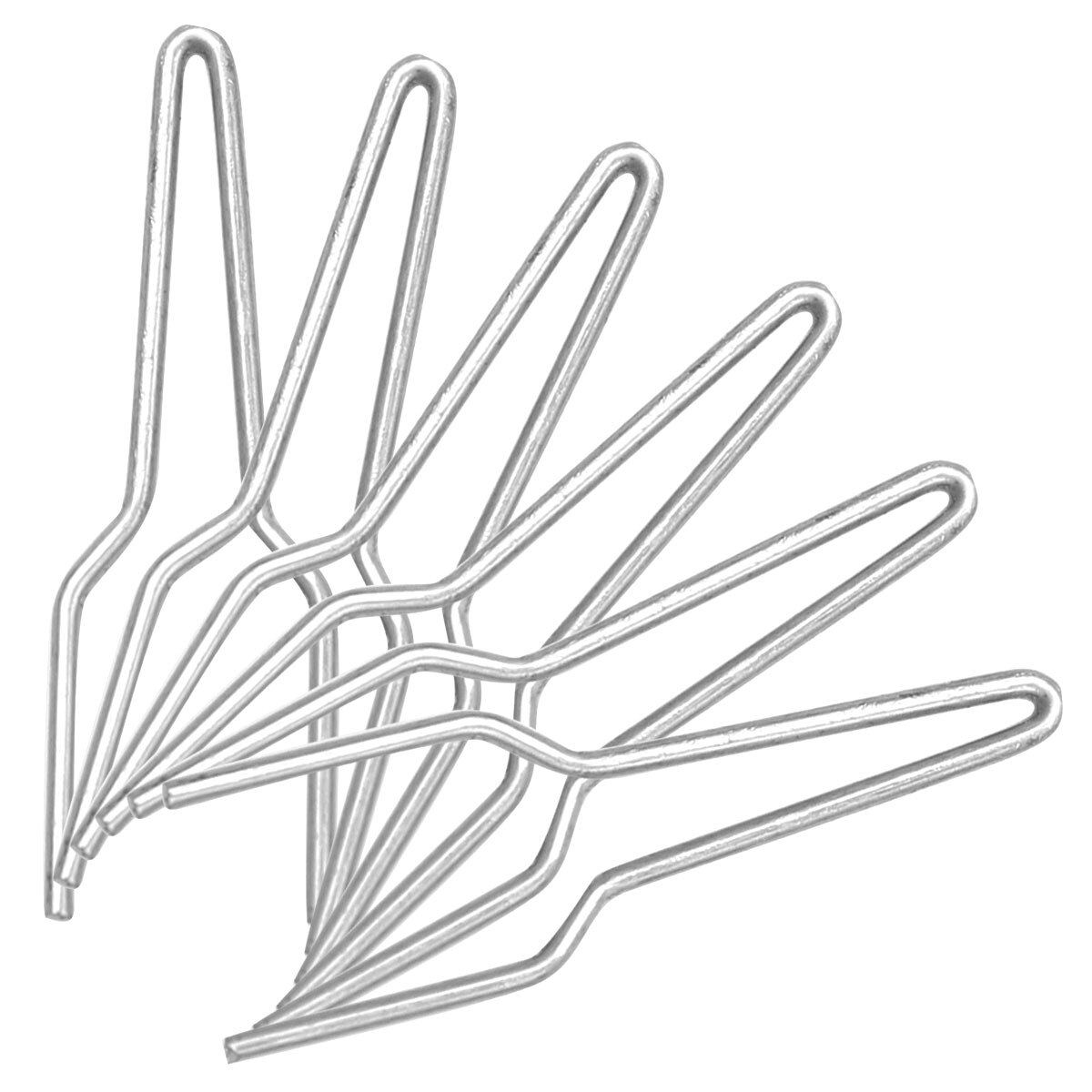 6 Pyrography Soldering Wire Tip High Impedance Metal Wood Burning Solder Wire Kit Adjustable Mini Carved Heating Welding Fitting: Silver E