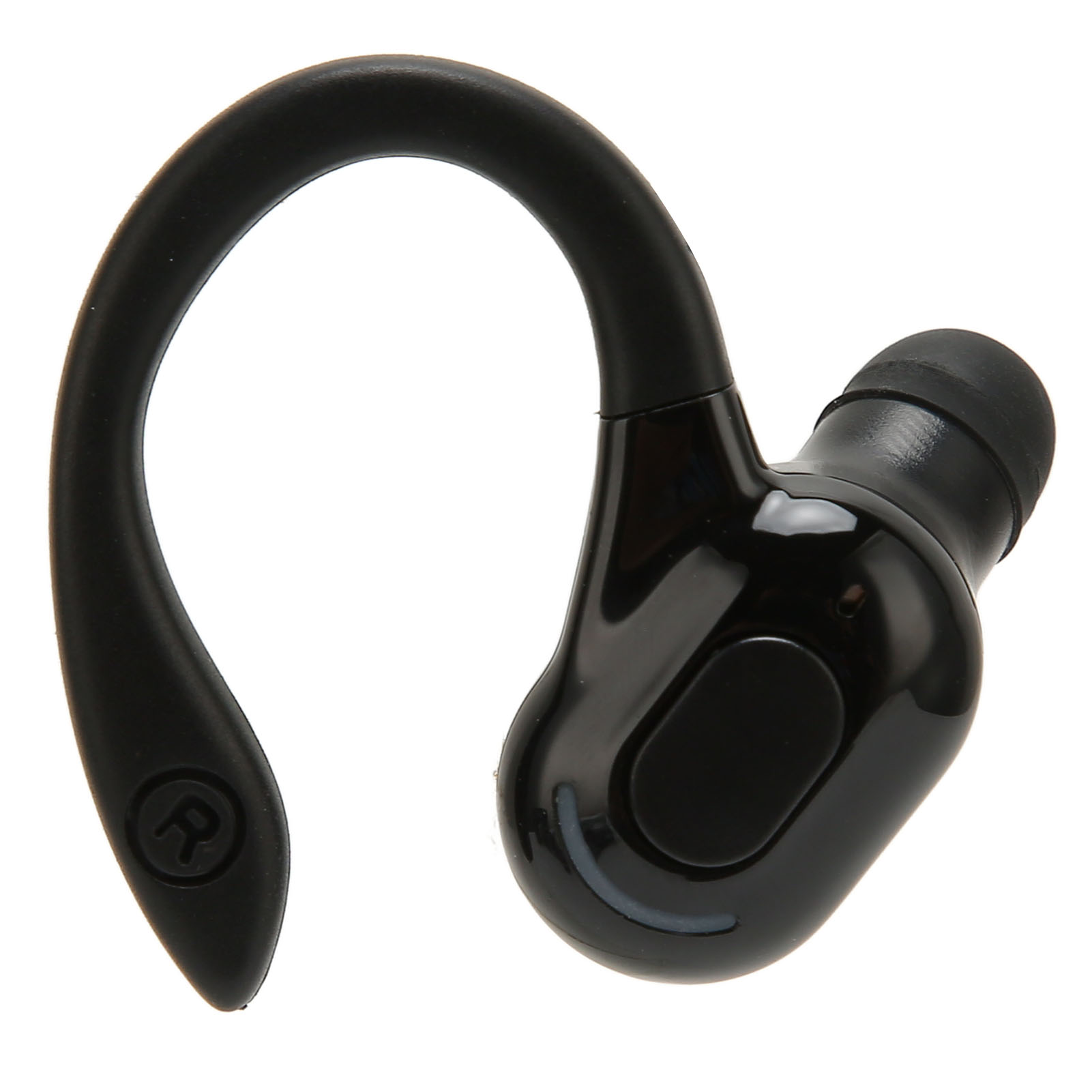 Single Ear Bluetooth Headset IPX4 Waterproof USB Charging Mono Wireless Earpiece 20H Playtime for Running Driving Gym Sport
