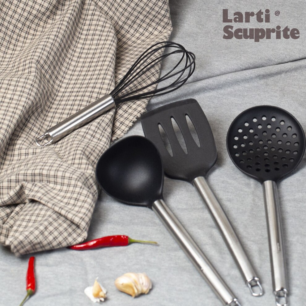 Silikon Küche Utensil einstellen nicht Stock geschirr Spatel Schaufel Löffel Dreher Kochen Werkzeug Wärme Beständig Cookwear Zubehör