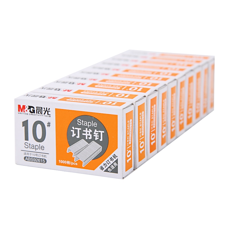 20 boxes 20000pcs Staples/box For Desktop Stapler Metal Staples For Office School Supplies Stationery Book Staples Stitching